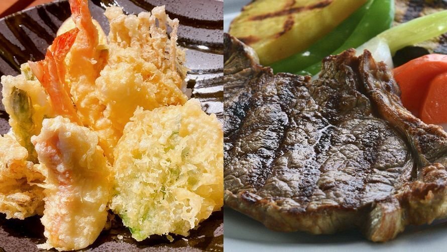 Set Meal_Tempura Don & Steak