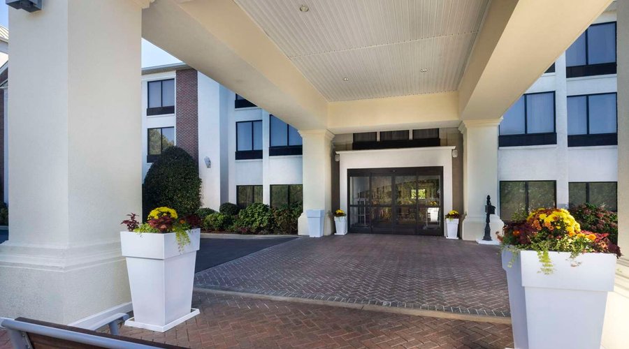 Hotel entrance