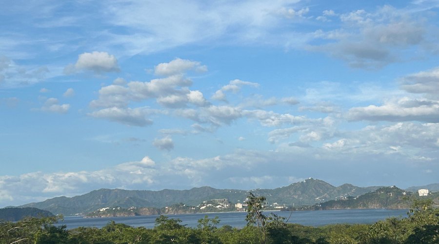 Looking across to Brasilito, Playa Flamingo and Potrero.