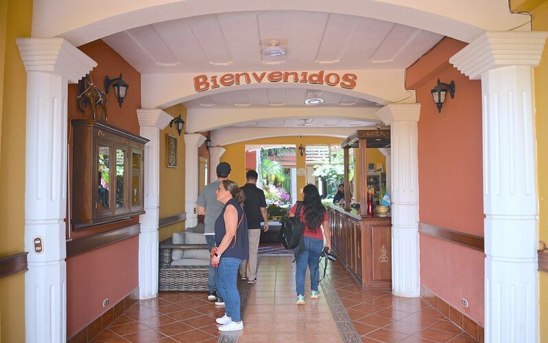 Entrance to lobby