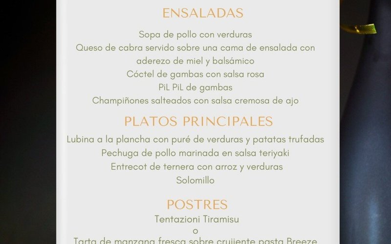 🎄🍾 Ya tenemos listo nuestro menú de Navidad y Nochevieja❗😀 No olvides reservar mesa con antelación para poder atenderte mejor❗👨🏼‍🍳 MENÚ NAVIDAD ✔️ Bebida de bienvenida a la llegada ✔️ Depósito requerido ✔️ Niños mitad de precio ✔️ Incluye Xmas Crackers MENÚ NOCHEVIEJA  ✔️ 1 botella de vino de la casa para 2 personas ✔️ 1 copa de vino o refresco para 1 persona ✔️ Uvas de la suerte ✔️ Bolsa de fiesta Donizetti Italian Restaurant 🟡 www.donizettiitalianrestaurant.com/carta.html 