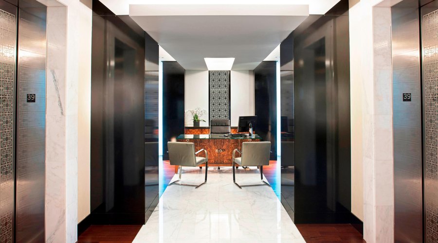 Private Check-In Area