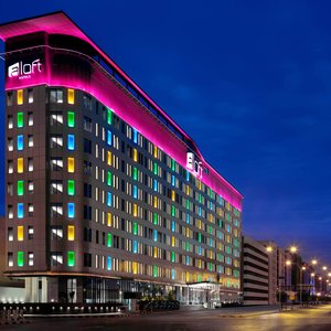 Aloft Riyadh at Night