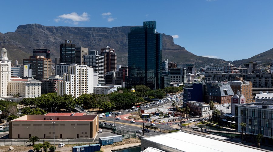 Aerial View - City & Table Mountain