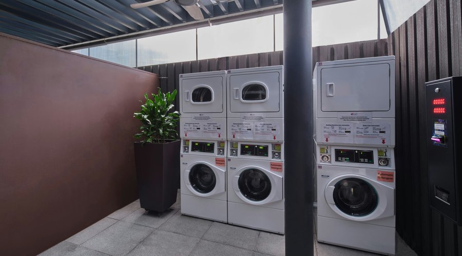 Self-service laundromat
