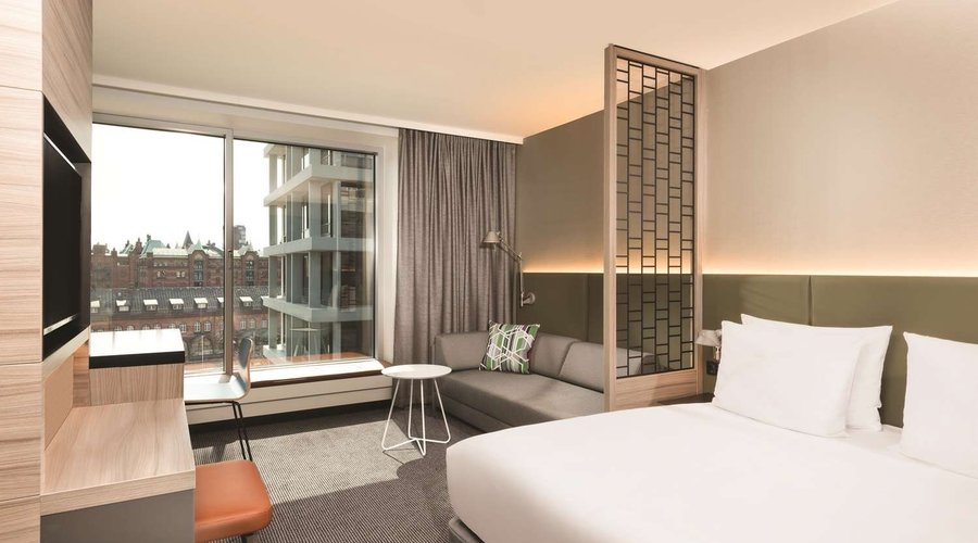 adina apartment hotel hamburg speicherstadt studio bedroom