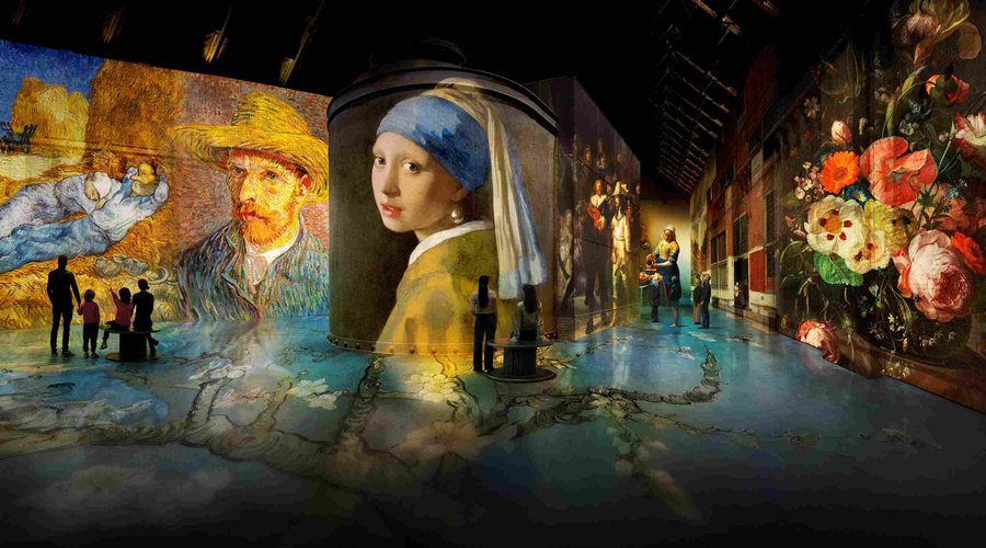 'From Vermeer to Van Gogh, Dutch Masters' ©Culturespaces