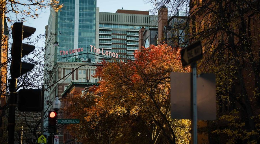 Lenox Hotel Exterior Fall