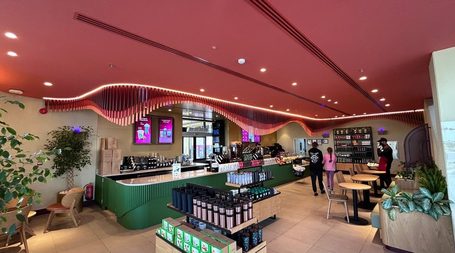 This is the hafar al batin starbucks