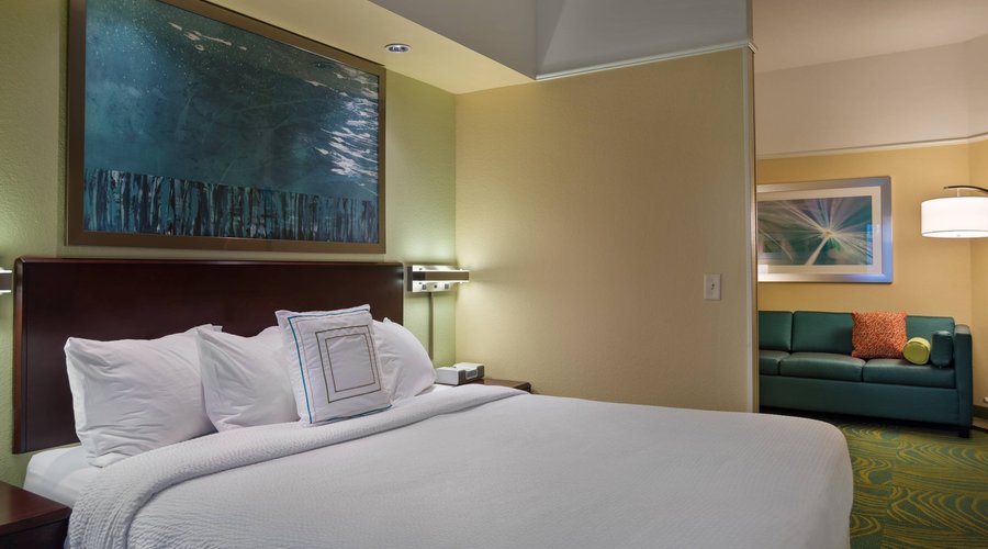 King Suite - Sleeping Area