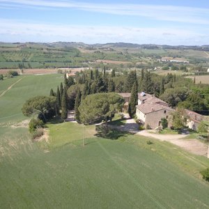 Aerial view of il Poggio