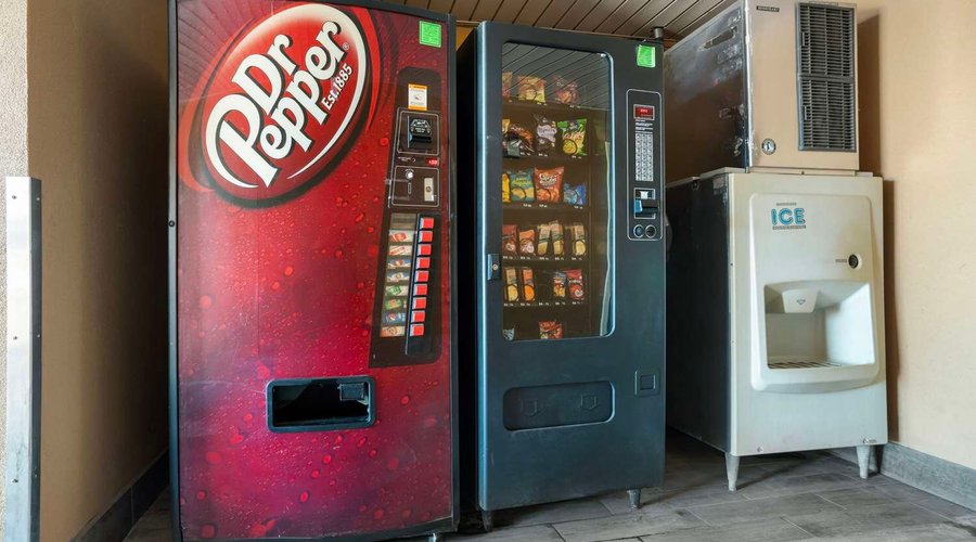 Hotel vending area