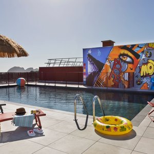 rooftop pool