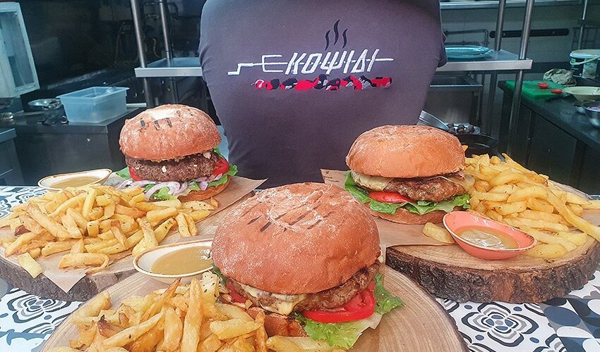 The ultimate burger creation