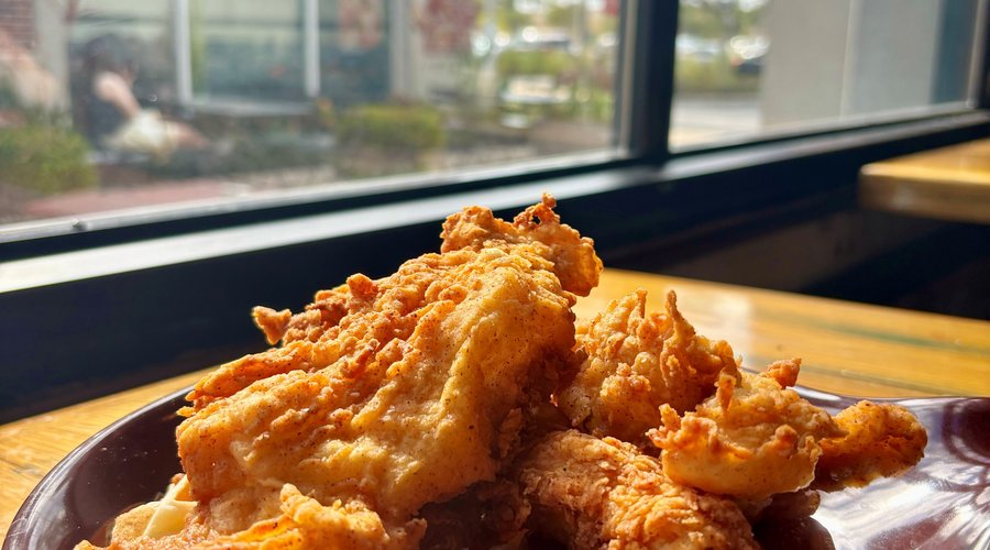 Fried Chicken and Waffles 