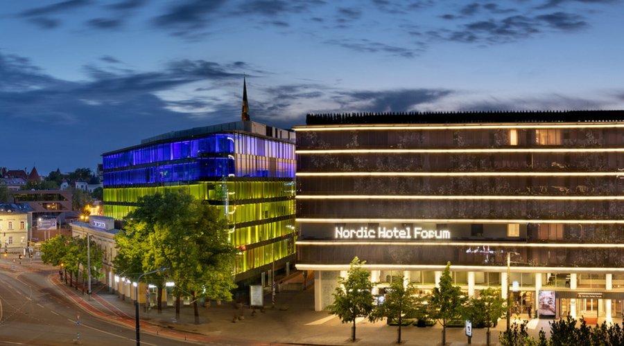 The Nordic Hotel Forum is a modern four-star superior business and conference hotel in the very heart of Tallinn, at a prominent location on the edge of the picturesque Tallinn Old Town, a UNESCO World Heritage site. All our guest rooms are spacious and elegantly decorated. Our professional and friendly staff is dedicated to making your stay comfortable and memorable.