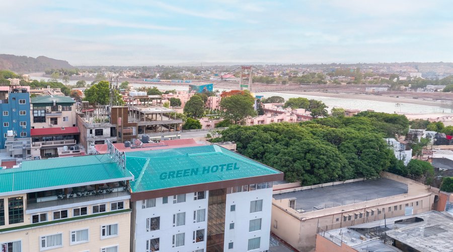 Green Hotel Areal View