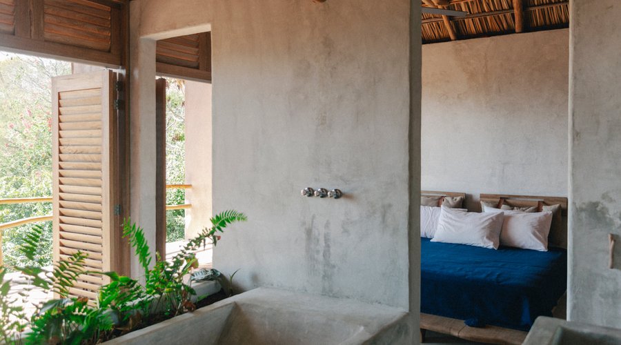 Our spacious master suite