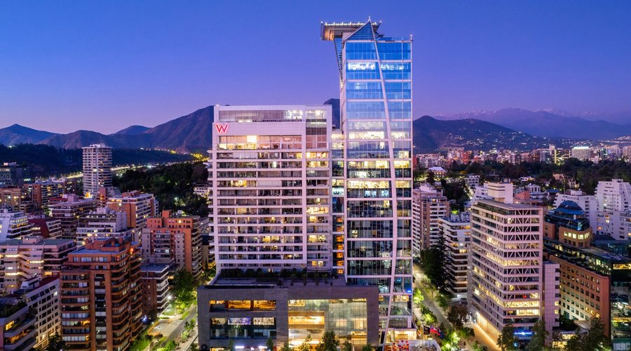 W Santiago hotel building