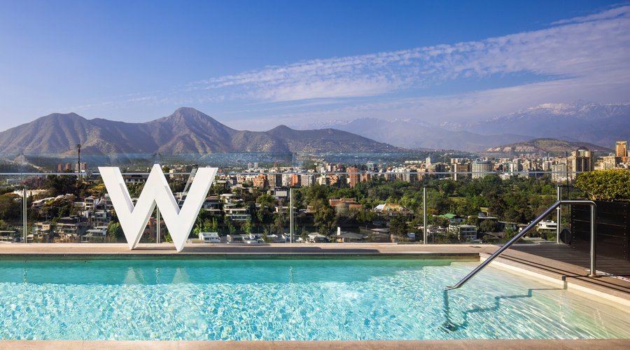 WET DECK, Manquehue hill and Andes Mountains