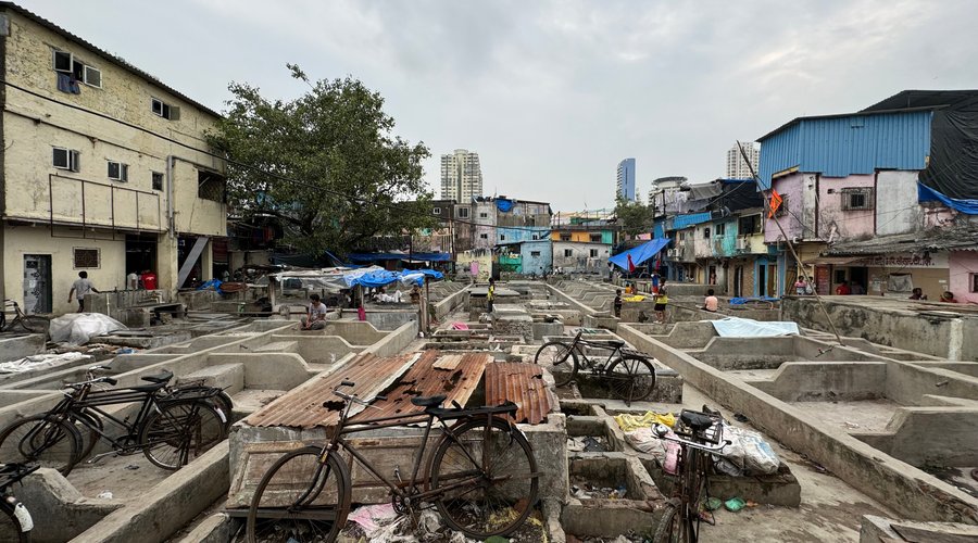 It's hard to believe that for these people, their lives revolve around living here and doing other's laundry