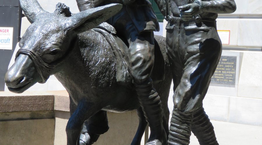 The Man with the Donkey