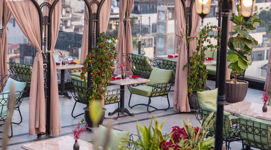 Rooftop with THE VIEW