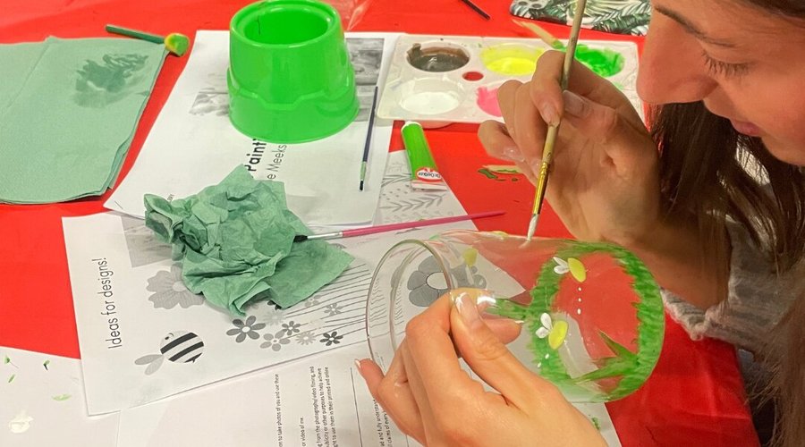 Free Creative Workshop for Teens & Adults on the second Saturday every month!