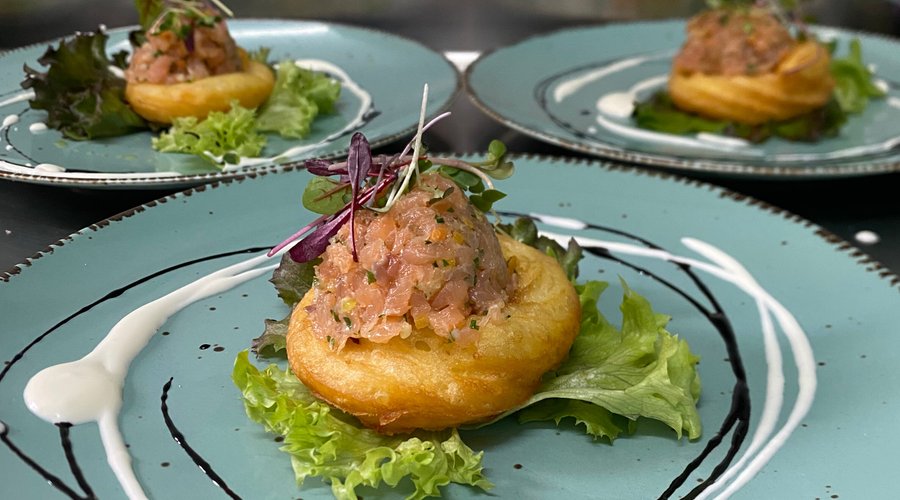 Tartar di salmone