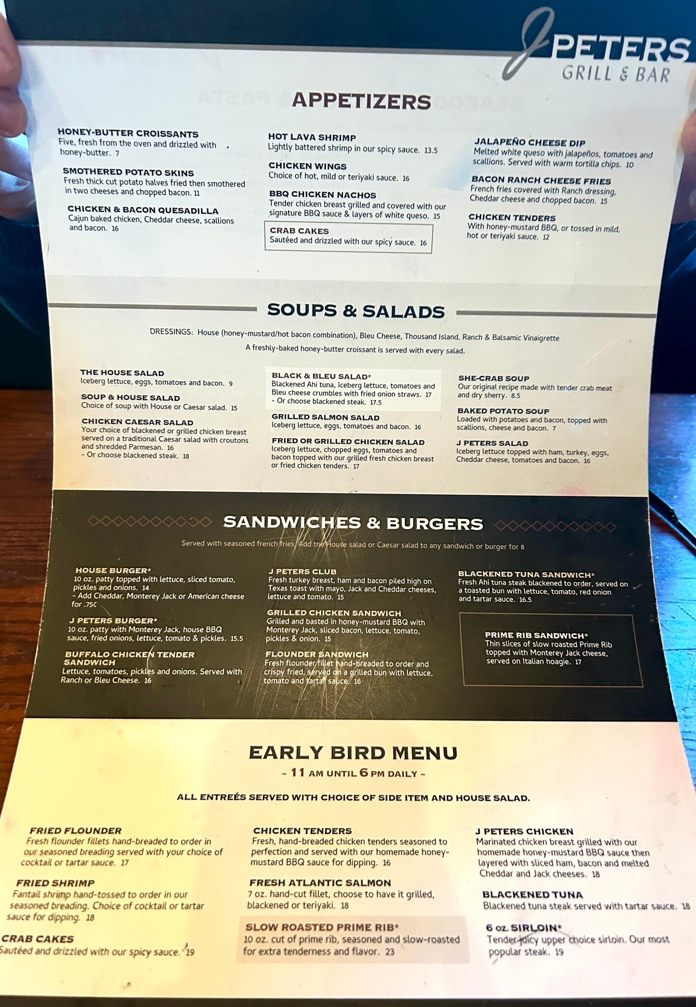 J PETERS BAR AND GRILL Mauldin Menu Prices Restaurant Reviews Tripadvisor