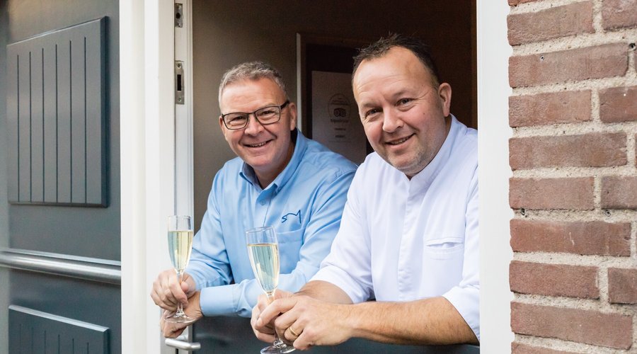 Gastheer en Chefkok Rene en Theo Guijt
