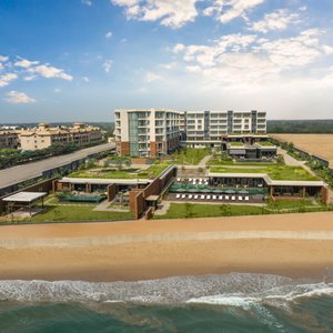 Taj Puri Resort & Spa offers luxurious beachfront accommodations inspired by Kalinga architecture. Enjoy stunning views, exceptional dining, a spacious event lawn, and rejuvenating spa services. Immerse yourself in Odisha's charm and create lasting memories