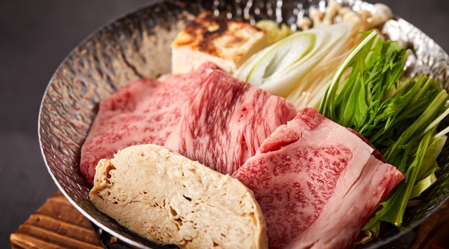 郷会席　栃木牛すき鍋　※イメージ