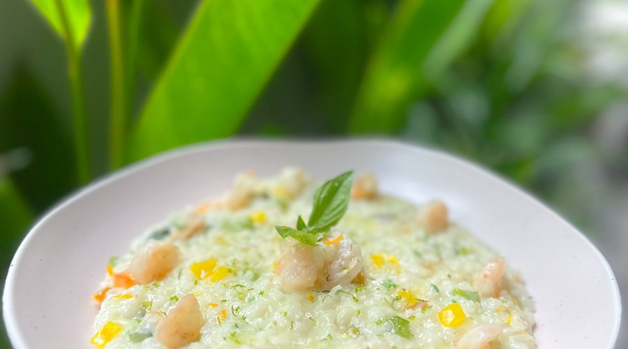 Lemon Shrimp Risotto