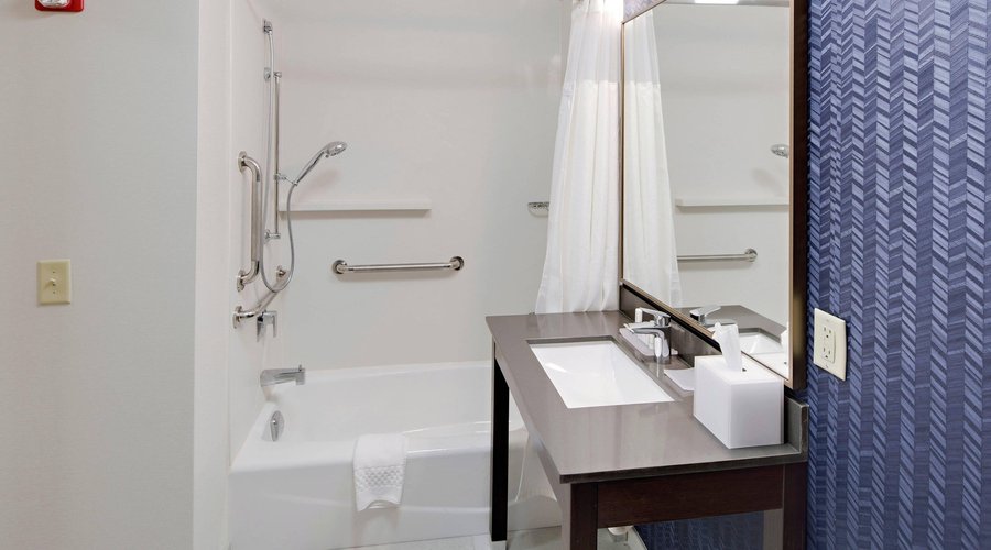 Accessible Bathroom - Roll-in Shower