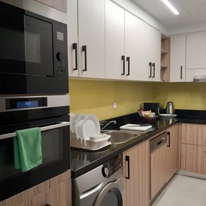 Kitchen of 1-Bedroom Deluxe