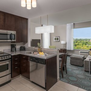 Two-Bedroom Suite - Kitchen & Living Area