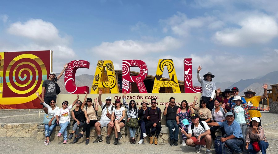 La zona arqueológica Caral realiza viajes culturales desde el Ministerio de Cultura. 