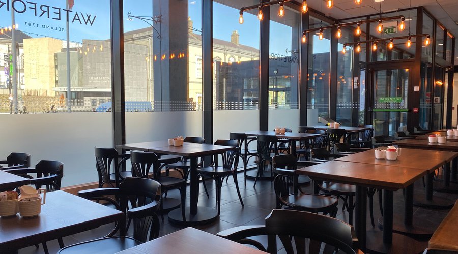 House of Waterford Café Seating Area