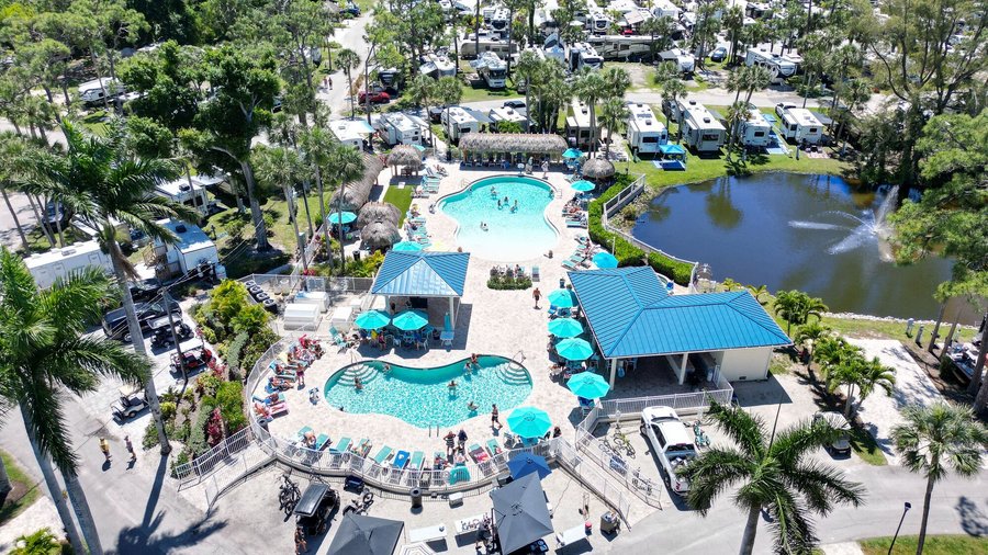 Blueway RV Park in Fort Myers, Florida 