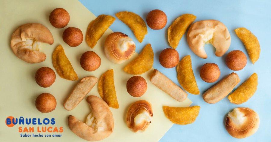 La receta tradicional de Buñuelos San Lucas ofrece exquisitas delicias colombianas, siempre frescas y con un sabor casero inigualable.  