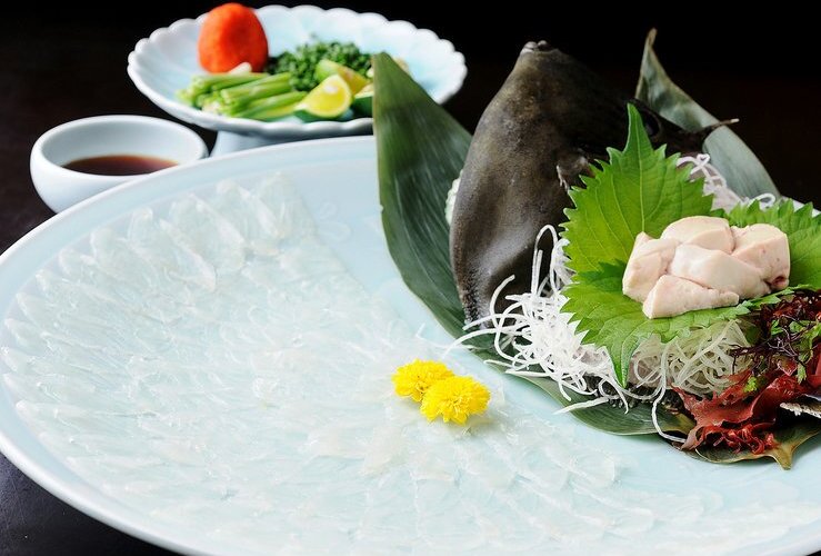 カワハギ薄造り