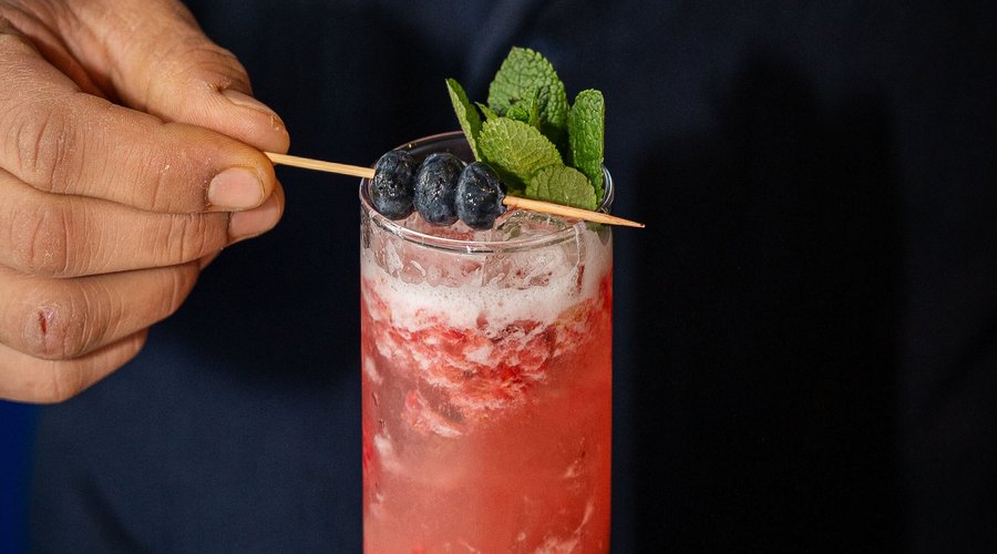 Strawberry Collins