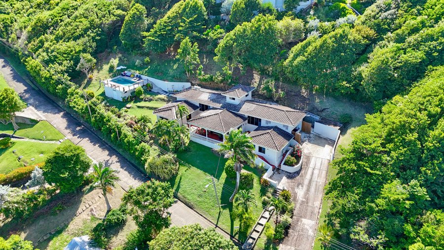 Villa and grounds