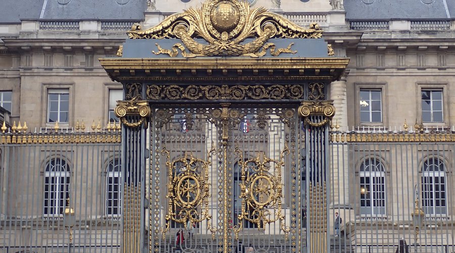 Paris, Palais de Justice de Paris at Boulevard du Palais