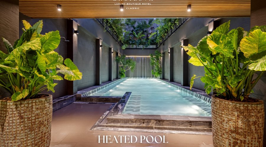Heated Pool for a Four-Season Retreat