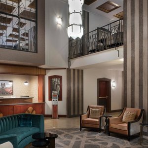 Front Desk and Lobby