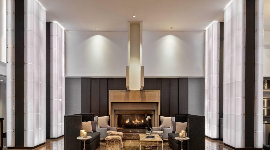 Lobby Fireplace