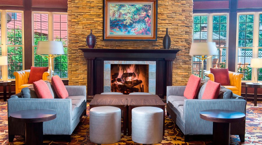 Lobby Fireplace