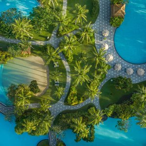 Stunning Views Of Seven Lagoon Pools